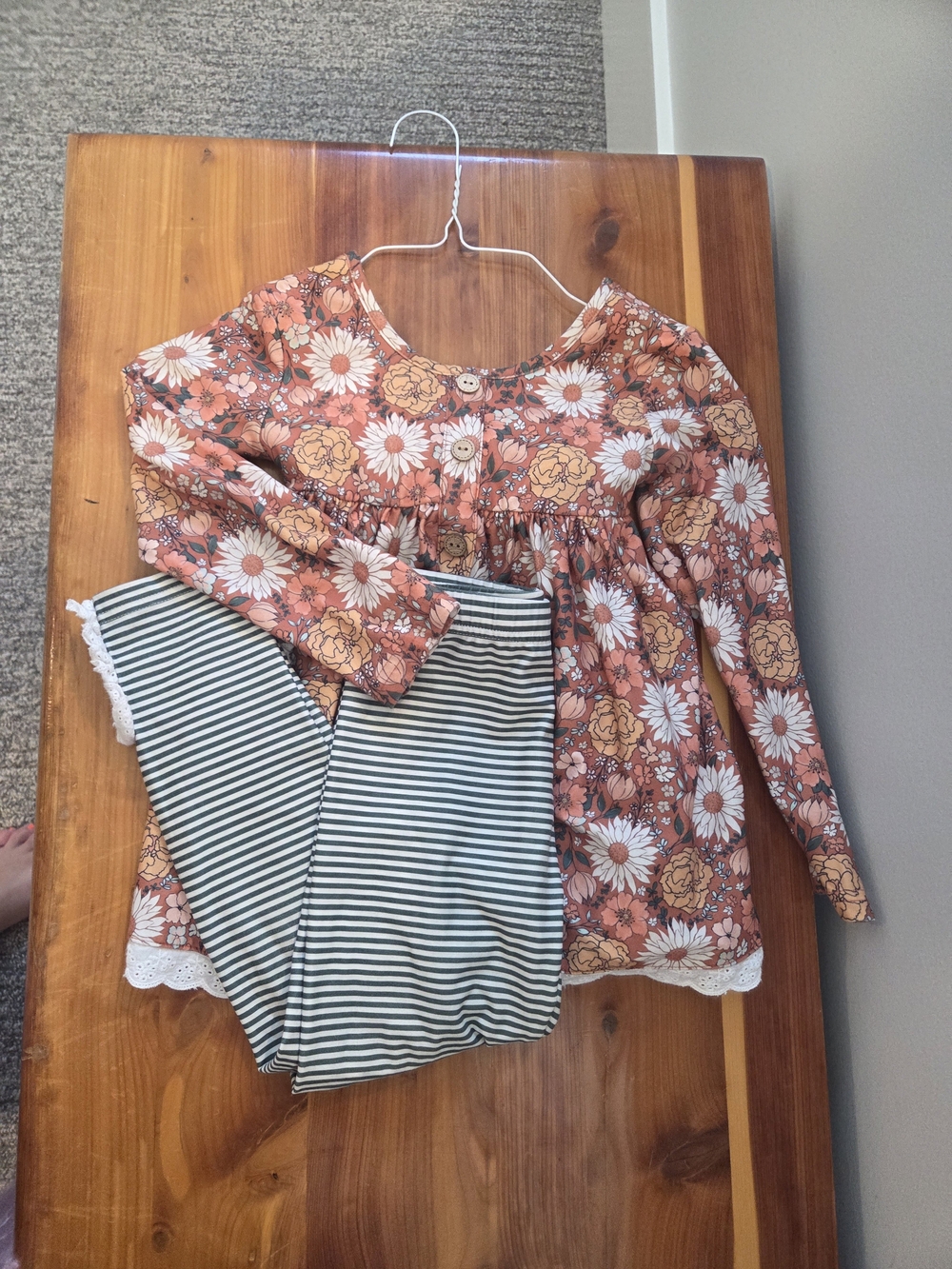 cheeky plum Long Sleeve Fall Tunic Set.